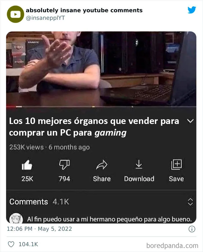 20 Comentarios de YouTube tan buenos que había que compartirlos