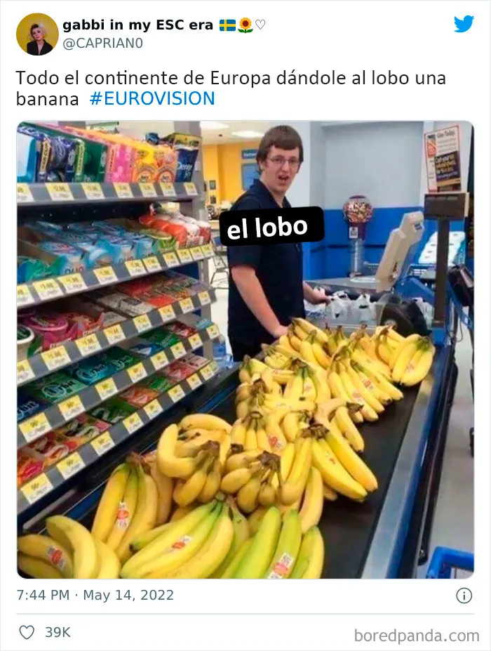 20 De las mejores reacciones y memes sobre Eurovisión 2022