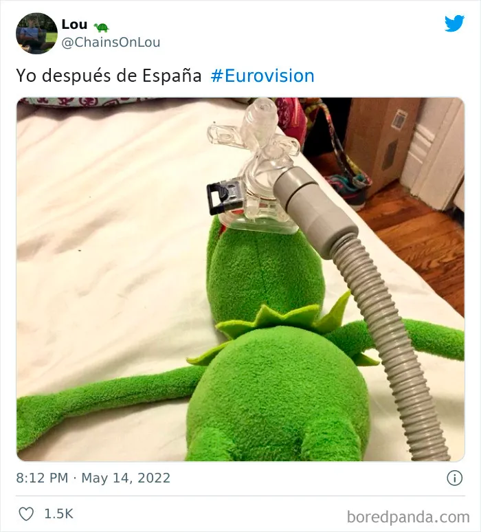 20 De las mejores reacciones y memes sobre Eurovisión 2022