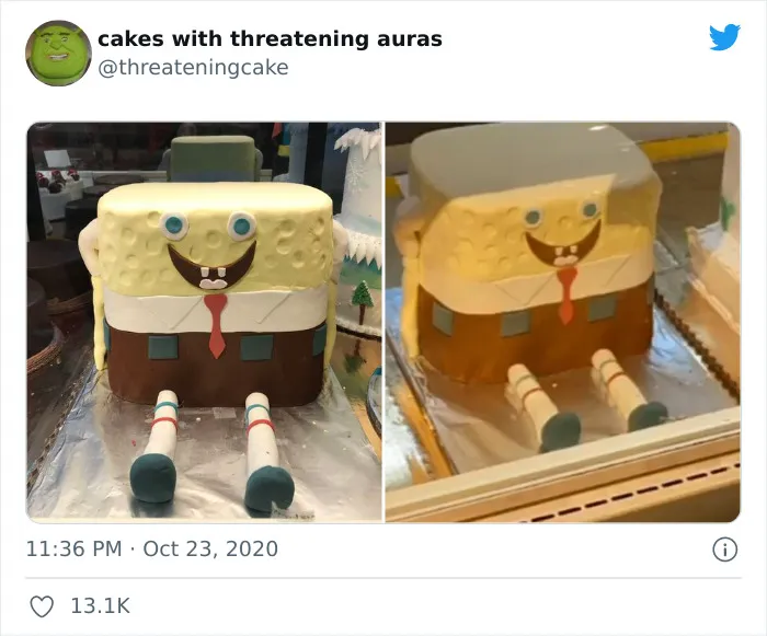 20 "Tartas con auras amenazantes" que parecen estar malditas