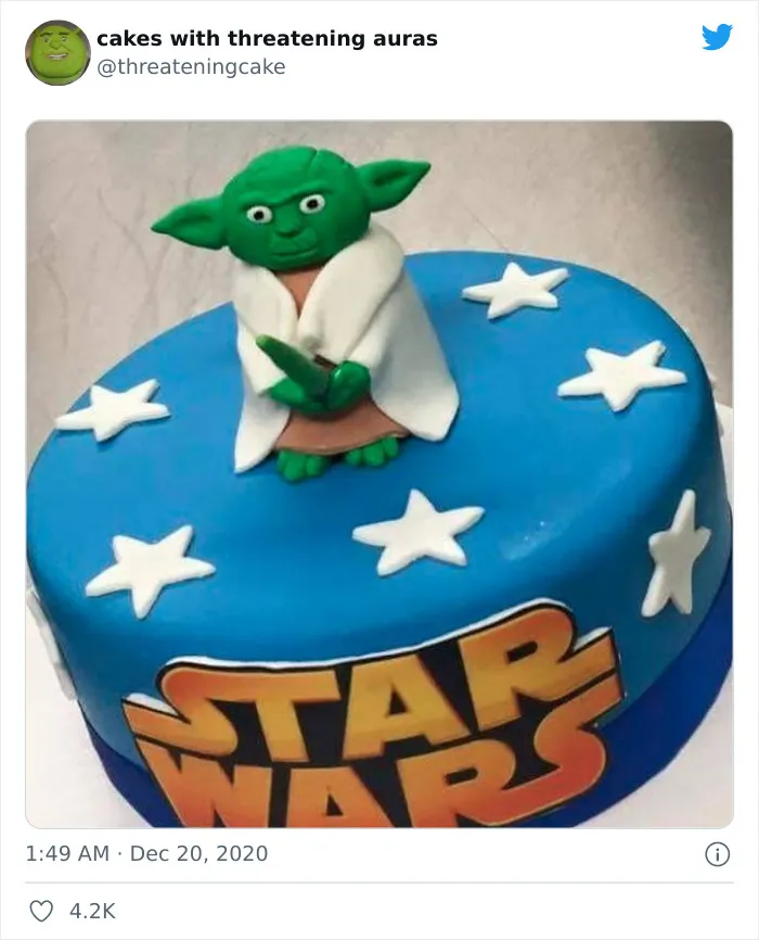 20 "Tartas con auras amenazantes" que parecen estar malditas