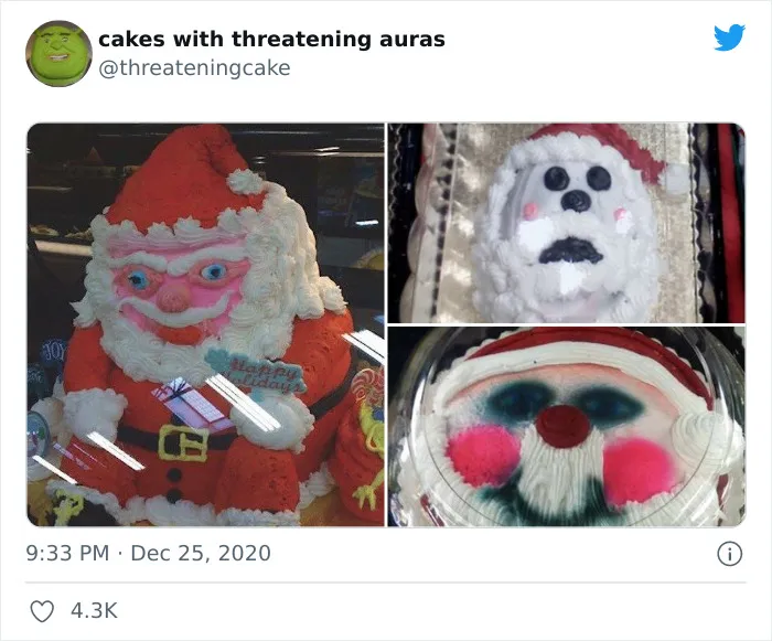 20 "Tartas con auras amenazantes" que parecen estar malditas