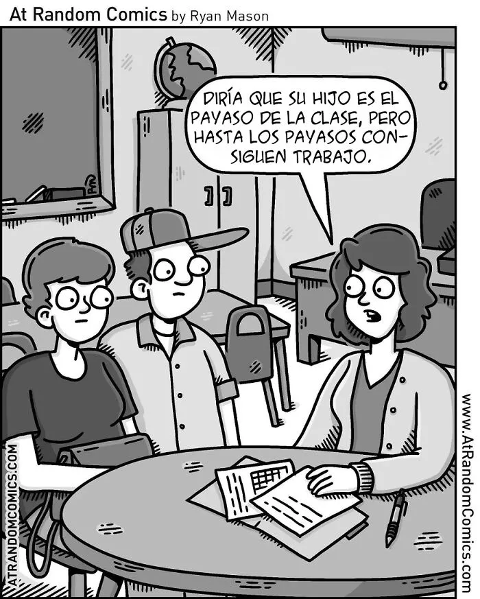 10 Ingeniosos cómics de una sola viñeta creados por el artista Ryan Mason