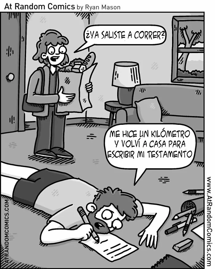 10 Ingeniosos cómics de una sola viñeta creados por el artista Ryan Mason