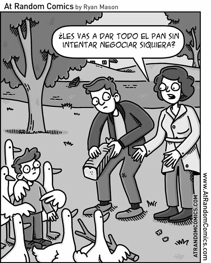 10 Ingeniosos cómics de una sola viñeta creados por el artista Ryan Mason