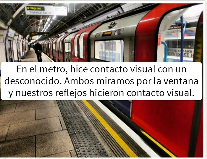22 Imágenes del metro británico demostrando que allí nada es normal