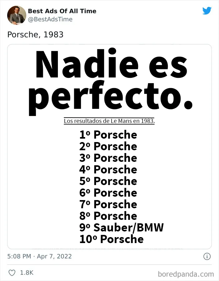 20 De los mejores anuncios de todos los tiempos compartidos en esta cuenta de twitter