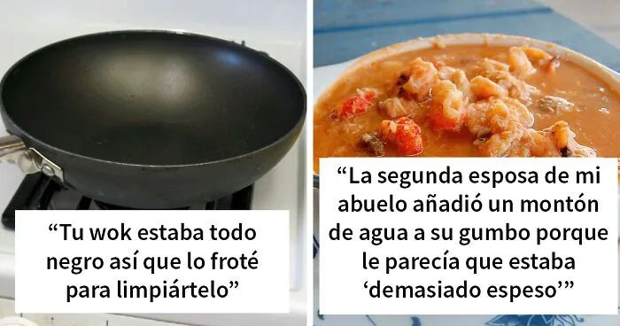 La gente se parte de risa con estas 20 historias de "crímenes de cocina" cometidos con buena intención