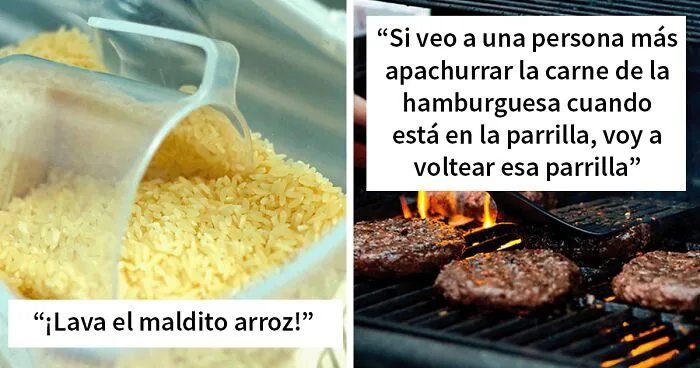 20 Chefs molestos comentan los errores comunes en la cocina que cometen los aficionados