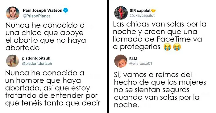 20 Personas hartas defendiendo públicamente la justicia social en redes sociales