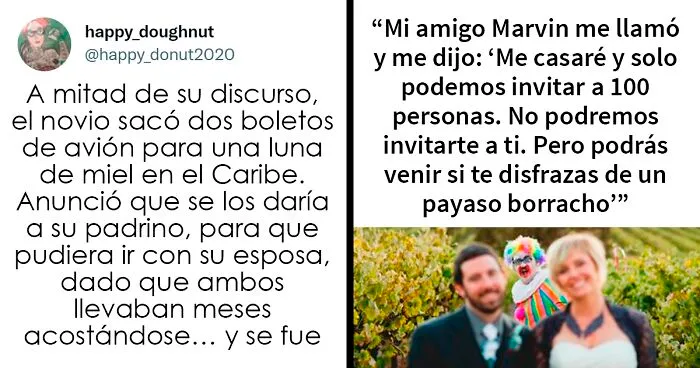“Guardó ese secreto hasta que nos divorciamos”: Estas 20 personas asistieron a bodas que salieron terriblemente mal y contaron los detalles en este hilo