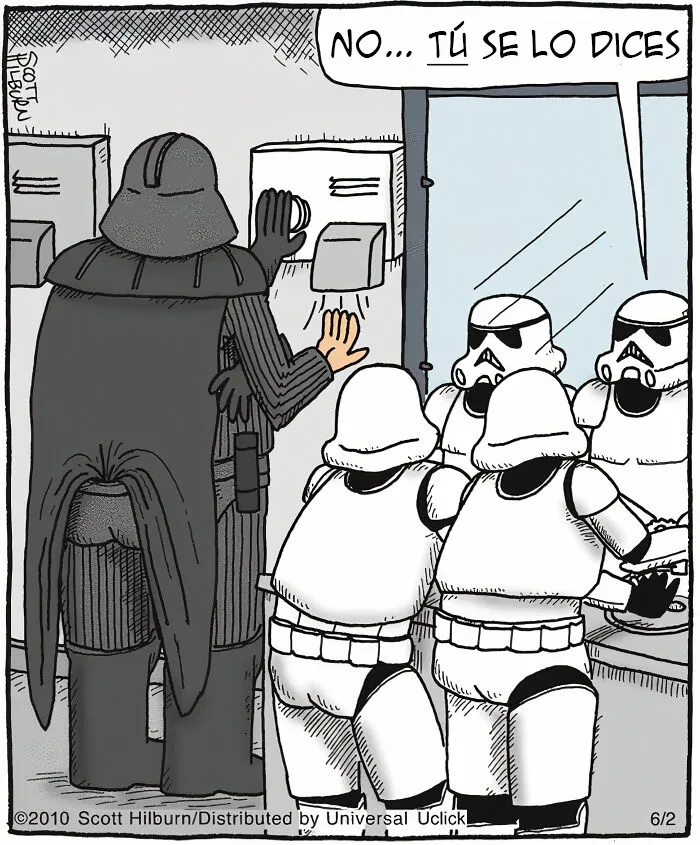 10 Cómics de una sola viñeta llenos de situaciones absurdas y humor