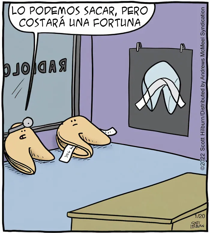 10 Cómics de una sola viñeta llenos de situaciones absurdas y humor
