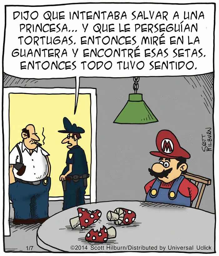 10 Cómics de una sola viñeta llenos de situaciones absurdas y humor