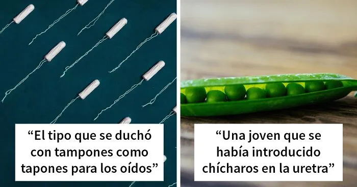 "Empleados sanitarios de Bored Panda, ¿cuál es la cosa más extraña con la que ha llegado un paciente?" (20 historias)