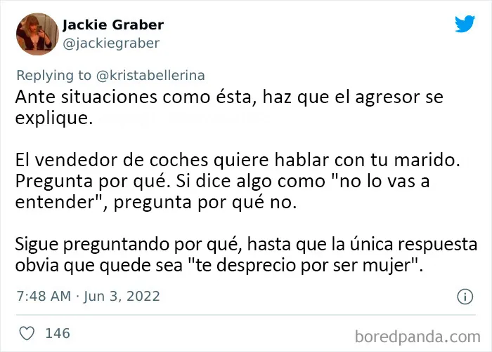 20 Mujeres cuentan cuando fueron ignoradas porque había un hombre cerca