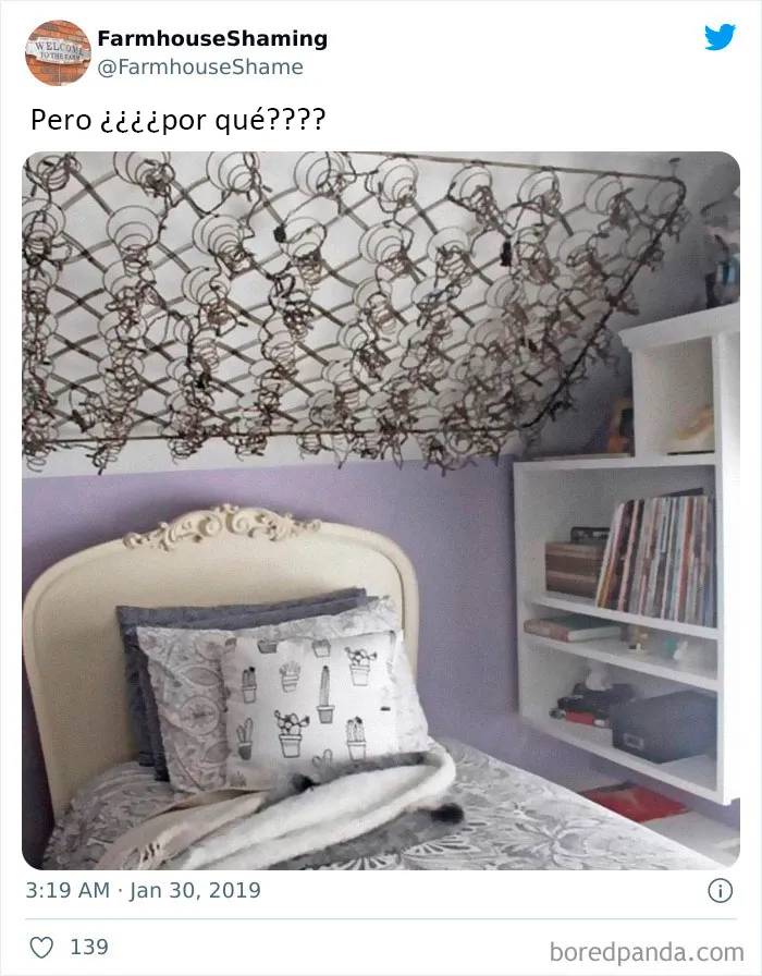 20 Divertidas fotos de esta cuenta de twitter burlándose de hogares que intentan aparentar ser elegantes casas de campo