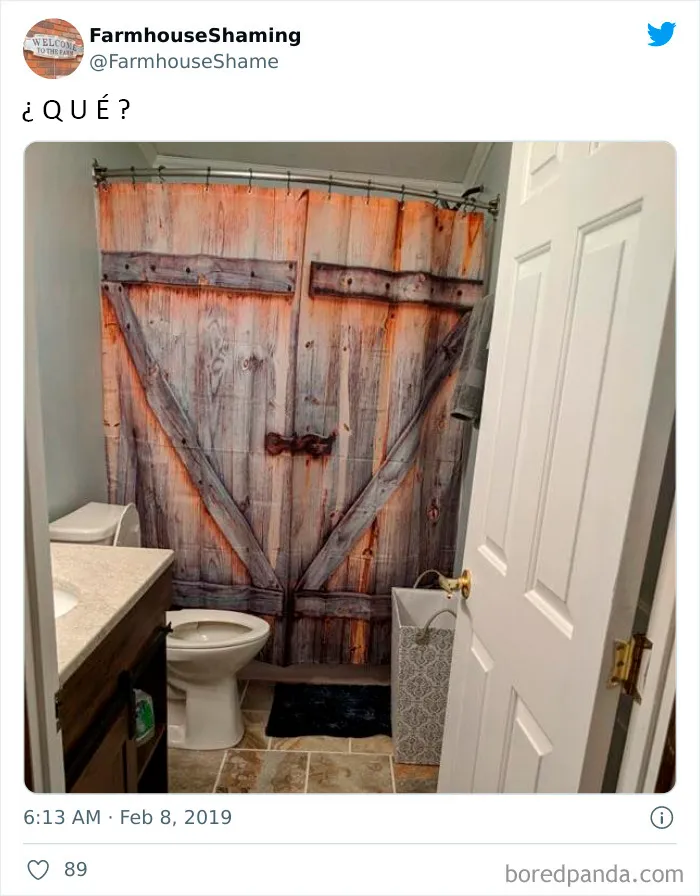 20 Divertidas fotos de esta cuenta de twitter burlándose de hogares que intentan aparentar ser elegantes casas de campo