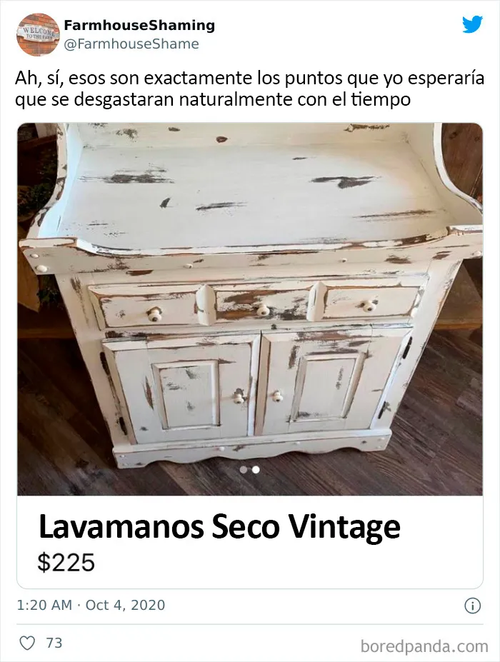 20 Divertidas fotos de esta cuenta de twitter burlándose de hogares que intentan aparentar ser elegantes casas de campo