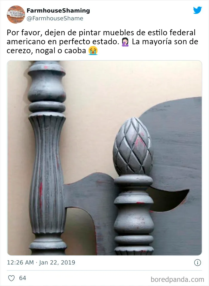 20 Divertidas fotos de esta cuenta de twitter burlándose de hogares que intentan aparentar ser elegantes casas de campo