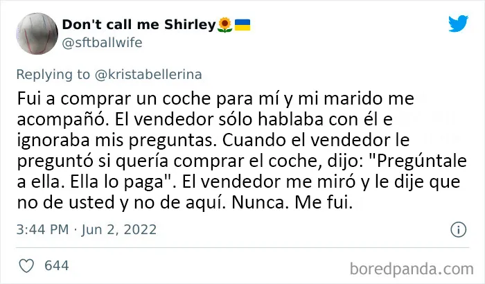20 Mujeres cuentan cuando fueron ignoradas porque había un hombre cerca