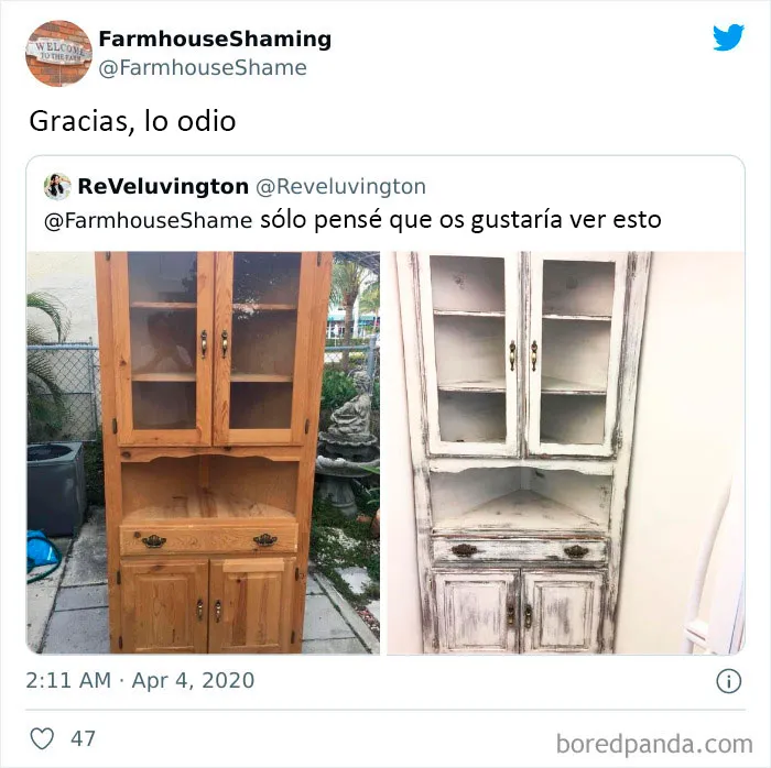 20 Divertidas fotos de esta cuenta de twitter burlándose de hogares que intentan aparentar ser elegantes casas de campo