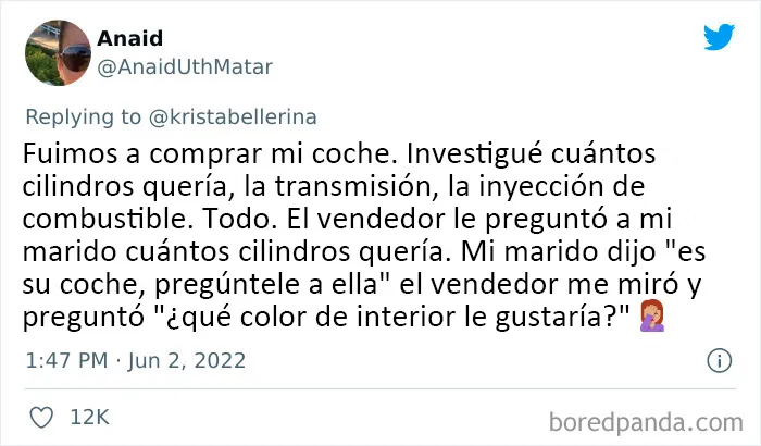 20 Mujeres cuentan cuando fueron ignoradas porque había un hombre cerca