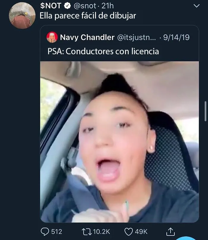 20 Personas totalmente fulminadas con palabras, según la cuenta de Twitter "Insultos raros"