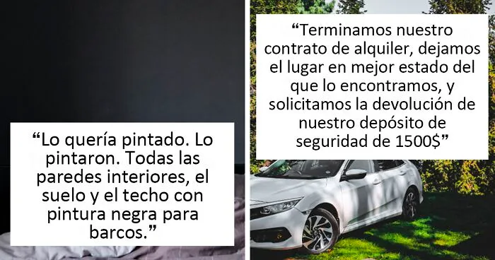 Dulce venganza: 20 inquilinos siguiendo al pie de la letra las instrucciones de sus caseros maliciosos para darles una lección