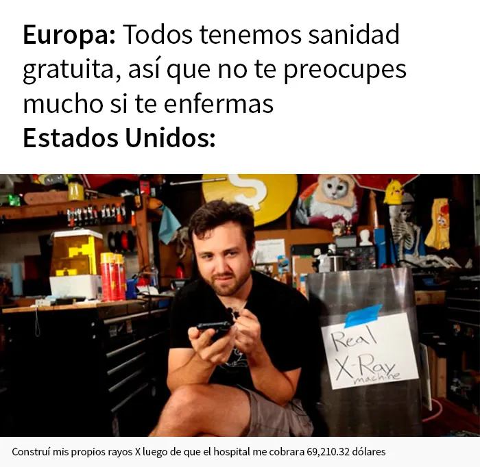 20 Memes que resumen la vida en Estados Unidos