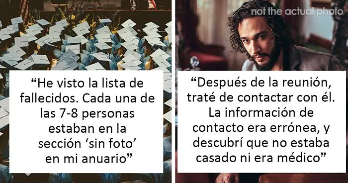 20 Sorprendentes transformaciones en antiguos compañeros vistas durante las reuniones escolares