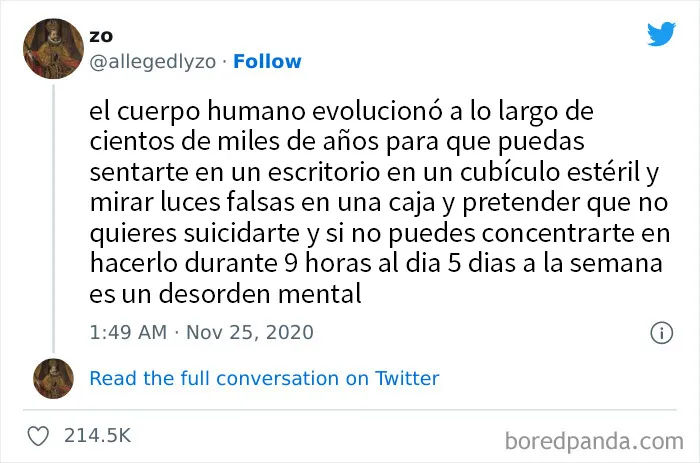 20 Divertidas publicaciones antitrabajo, para quienes están hartos de trabajar, compartidas en este grupo online