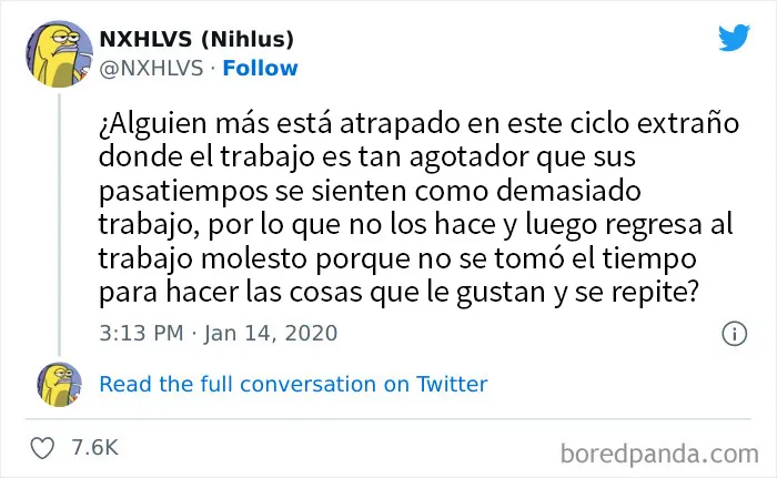 20 Divertidas publicaciones antitrabajo, para quienes están hartos de trabajar, compartidas en este grupo online