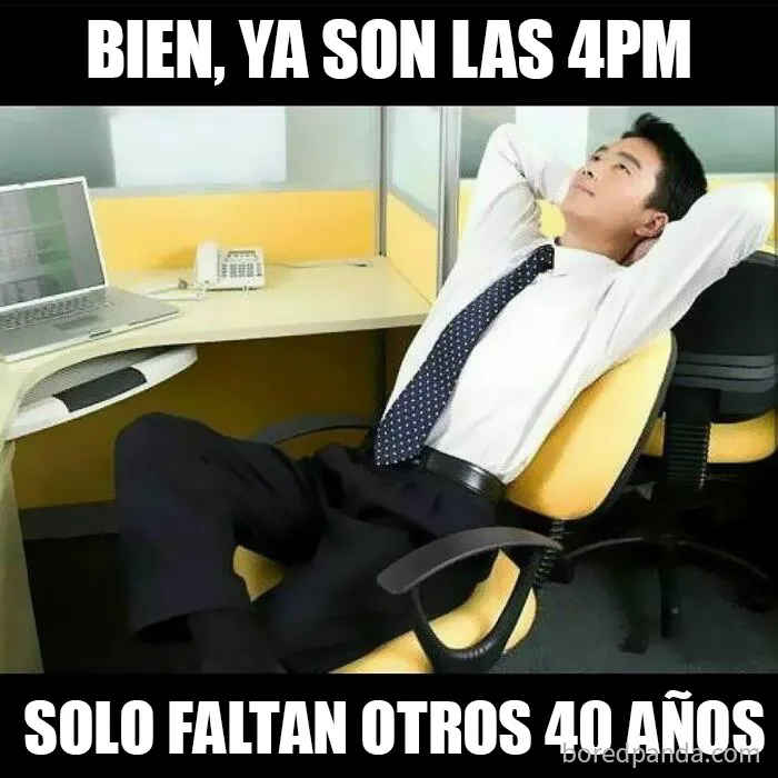 20 Dolorosos pero divertidos memes sobre el trabajo para recordarte que necesitas tiempo libre