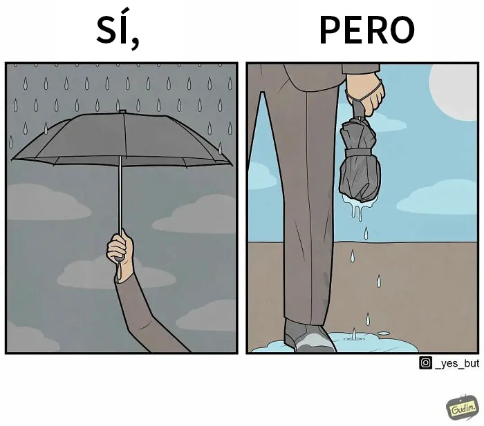 "Sí, pero": 18 Ilustraciones de Anton Gudim con las que podrías identificarte (nuevas imágenes)