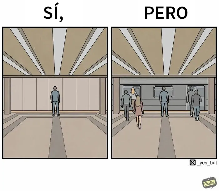 "Sí, pero": 18 Ilustraciones de Anton Gudim con las que podrías identificarte (nuevas imágenes)