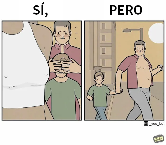 "Sí, pero": 18 Ilustraciones de Anton Gudim con las que podrías identificarte (nuevas imágenes)