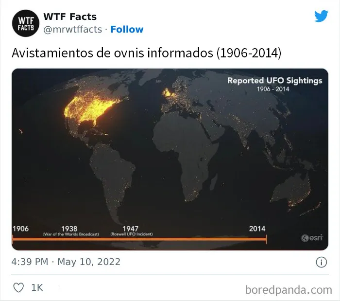 20 Datos al azar que parecen falsos pero no lo son, compartidos en esta cuenta de Twitter (nuevas imágenes)