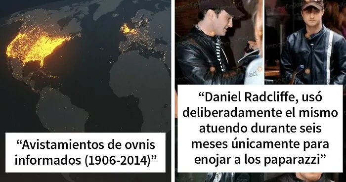 20 Datos al azar que parecen falsos pero no lo son, compartidos en esta cuenta de Twitter (nuevas imágenes)