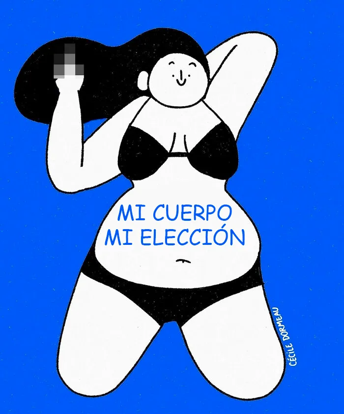 Esta artista francesa crea ilustraciones que desafían los estándares sociales para las mujeres (16 imágenes nuevas)