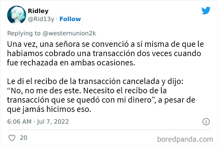 20 Empleados burlándose de esos clientes ignorantes, estúpidos y frustrantes