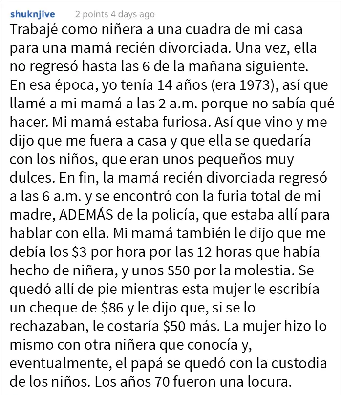 20 Historias divertidas sobre niñeras que había que compartir online