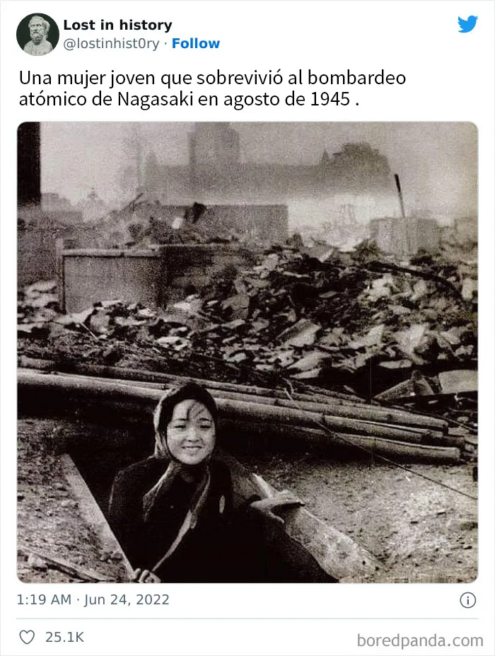20 Imágenes esclarecedoras que "arrojan luz sobre nuestro pasado"