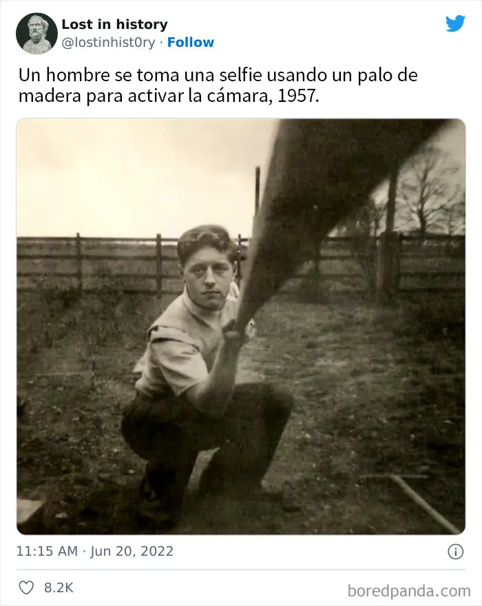 20 Imágenes esclarecedoras que "arrojan luz sobre nuestro pasado"