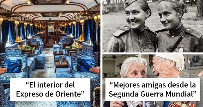 20 Imágenes esclarecedoras que "arrojan luz sobre nuestro pasado"