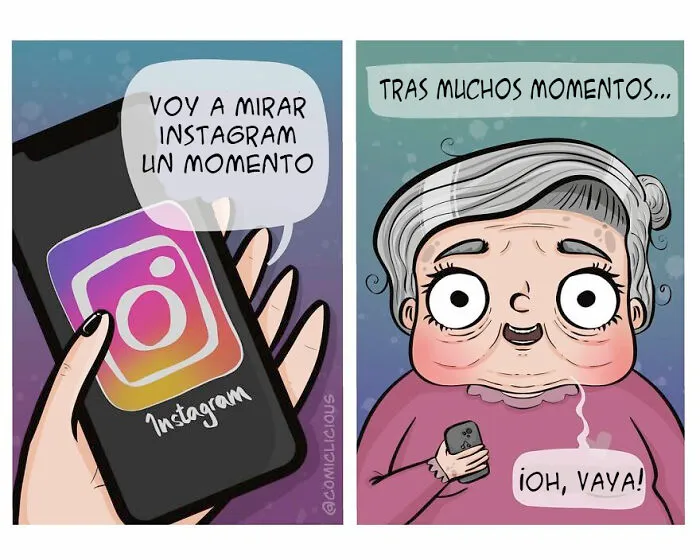 Esta artista muestra en 10 cómics cómo es su vida y sus dificultades diarias