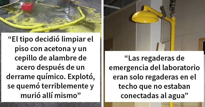 20 Personas para las que las normas de seguridad son directrices y no reglas