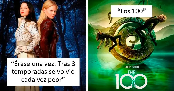 "¿Qué serie de televisión fue increíble al principio, pero se convirtió en algo imposible de ver después?": 20 personas responden