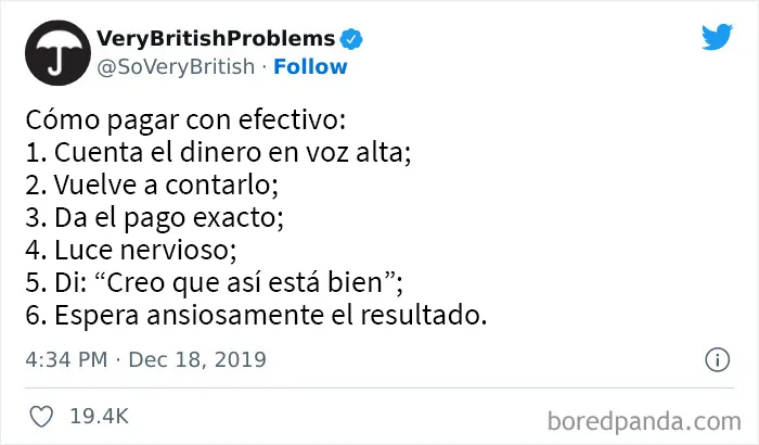 20 "Problemas muy británicos" y divertidos sobre Reino Unido, compartidos por esta cuenta de Twitter