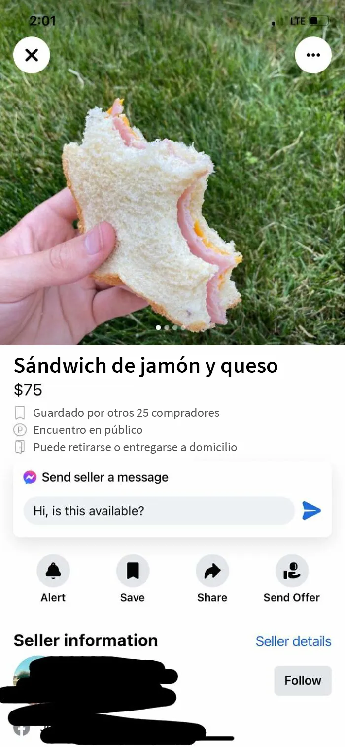 20 Cosas muy raras encontradas a la venta en el Marketplace de FB y compartidas en este grupo